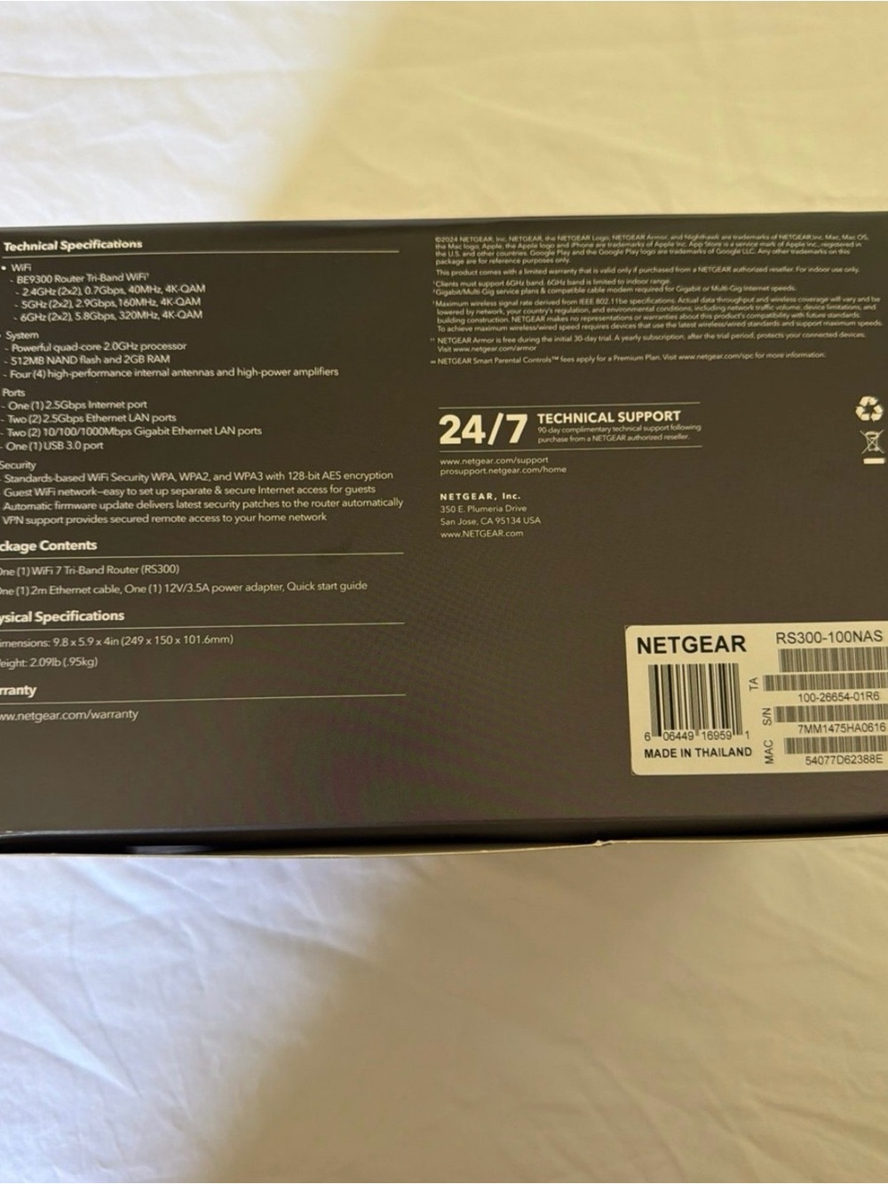 NETGEAR - Wi-Fi 7 Router Nighthawk
BE9300 Tri-band Router - Picture 4 of 5